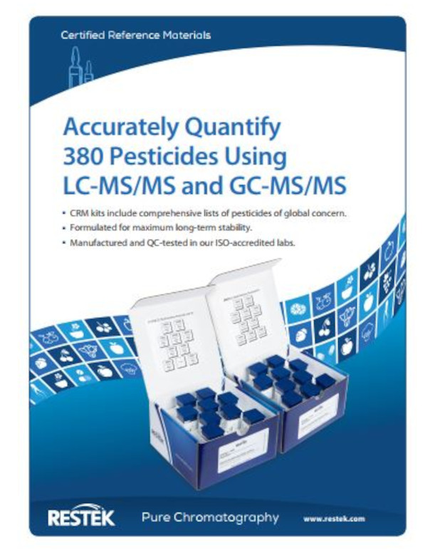 Restek Food Quantify 380 Pesticides